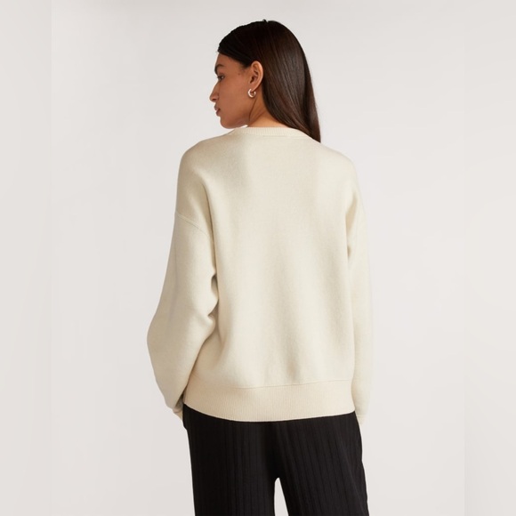 NWT Everlane The Cotton-Merino Sweatshirt - Picture 6 of 14